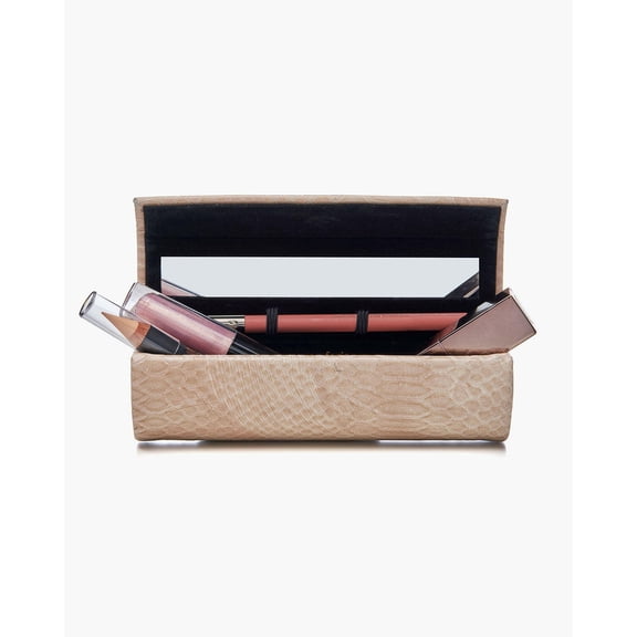SUSAN FARIS Double Lipstick Case with Mirror
