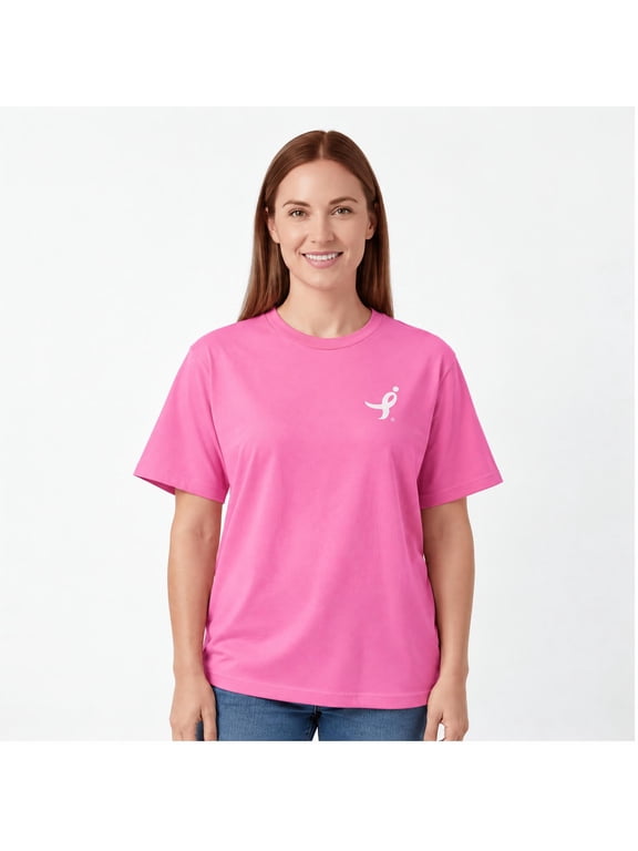 SUSAN G KOMEN MEN'S ALL OF US CROWD MENS SGK SHORT SLEEVE TEE, BREAST CANCER AWARENESS SHIRT, SIZES XS-3XL