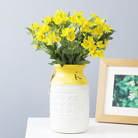 SUSANMAISON Fresh Desktop Small Wild Flowers Fake Flowers Home Romantic Warm Simple Coffee Table Decoration Flower Ornaments Silk Flowers