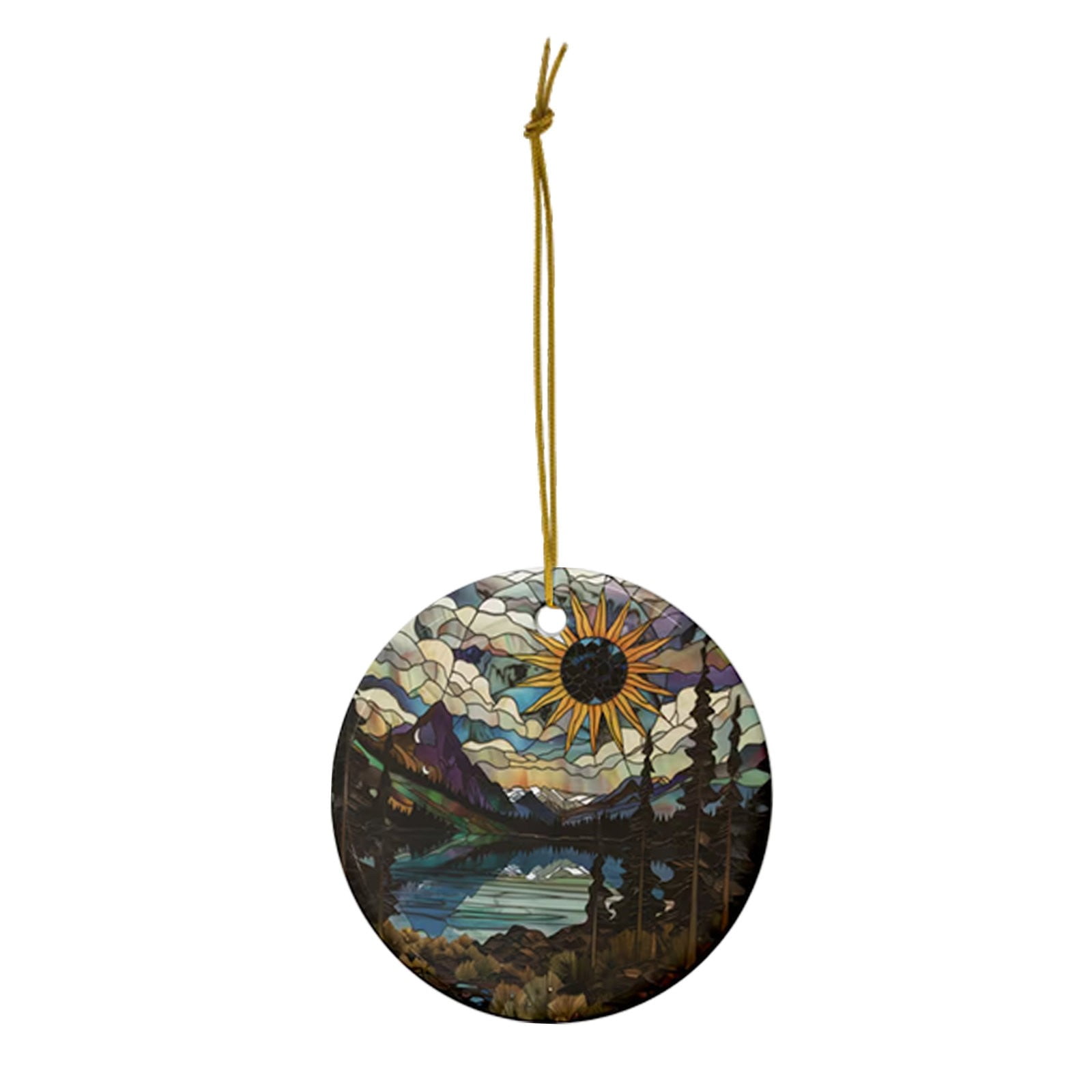 SUSHANG 2024 to tal Solar Eclipse Wooden Pendant Solar E 2024