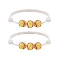 thumbnail image 1 of SUSHANG 2PC Softball Sports Bracelet Softball Bracelet Party Yellow Softball Beads Friendship Bracelet Beaded Bracelet Softball Gifts Girls Boys Teen Sports Birthday Party Softball Gifts Team, 1 of 8