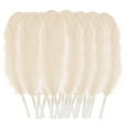 thumbnail image 1 of SUSHANG 50 Colored Goose Feathers Decoration for Wedding Clothing Stick Cat Colourful Diy for Hair Party Home Flower PC Decoration Plumage Craft 50 Plumage Middle Floating Plume, 1 of 3