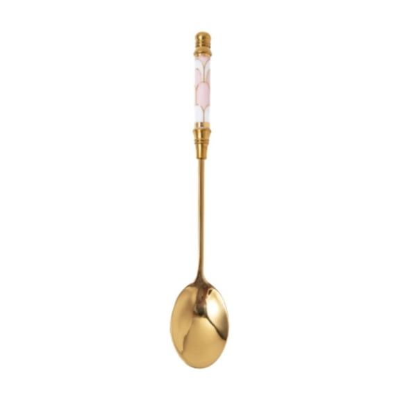 SUSHANG 6PCS Christmas Musical Instrument Coffee Mixing Spoons Stainless Note and Ice Spoons Colorful Handle Spoons with Unique Christmas Tree Snowman Bell Designs Perfect for Cold and Hot Drinks