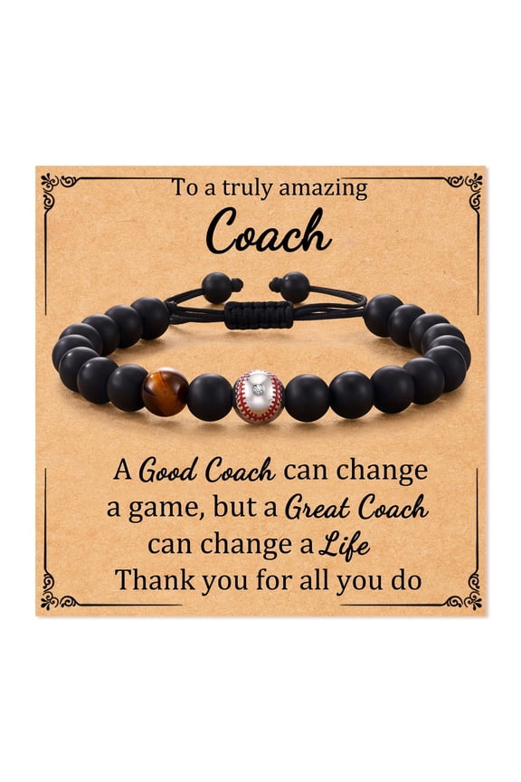Baseball Bracelet A Sports Bracelet for A Baseball Coaches As A Starting Gift for School