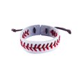 thumbnail image 1 of SUSHANG Baseball Bracelet Genuine Leathers Baseball Bracelets By Bangle Cuff Wristband Hand Stitched Leather Softball Sports Band Bracelet, 1 of 4