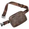thumbnail image 1 of SUSHANG Belt Bag for Women Mini Everywhere Crossbody Waist Bag Adjustable Strap Vegan Leather Women's Fanny Pack, 1 of 9