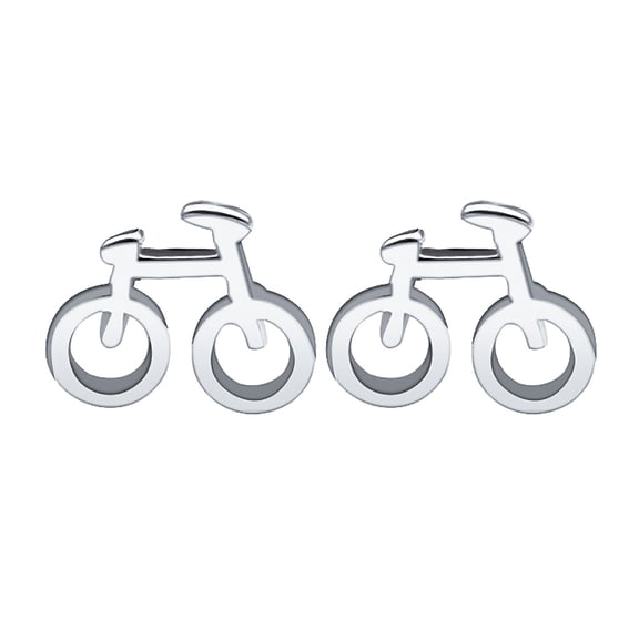 SUSHANG Bicycle Earrings Fashion Personality Temperament Mini Bike Earrings for Women Jewelry Gifts