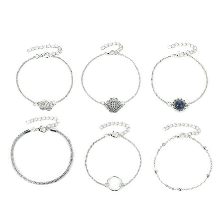 SUSHANG Bohemian Multi Piece Bracelet Set Bangle Gift Boho Multilayer Bracelet Cuff Jewelry 2021 Women Chain Set Bracelets