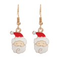 thumbnail image 1 of SUSHANG Christmas Earrings Christmas Tree Bell Earrings Christmas Creative Holiday Party Earrings Jewelry Hoop Earrings Women, 1 of 3