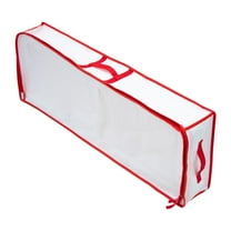 SUSHANG Christmas Storage Bag Christmas Storage Rack Spacious Under Bed Holiday Wrapping Paper Container Perfect for Gift Wrapping Ribbons Bows Wrapping Etc