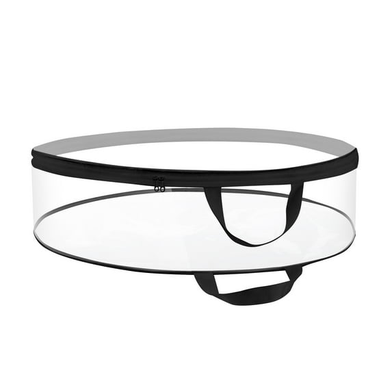 SUSHANG Christmas Wreath Storage Bags Holiday Garland Storage Containers Waterproof Storage Bags Zippered Bags With Reinforced Handles For Christmas Artificial Wreath Supplies