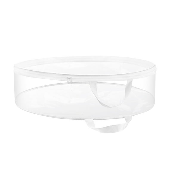 SUSHANG Christmas Wreath Storage Bags Holiday Garland Storage Containers Waterproof Storage Bags Zippered Bags With Reinforced Handles For Christmas Artificial Wreath Supplies