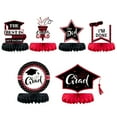 thumbnail image 1 of SUSHANG Class of 2025 Graduation Honeycomb Decor Kit - 6-Piece Black 3D Table Centerpieces for Grad Party Dessert Table/Gift Table Displays, Graduation Party Favor Supplies, 1 of 4