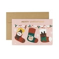 thumbnail image 1 of SUSHANG Clearance Christmas Holiday Greeting Card Card Bunny Greeting Blessing Card Christmas Cute Creative Cartoon Christmas & Stationery, 1 of 1