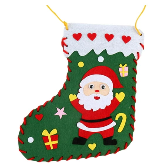 SUSHANG Clearance Christmas Stockings Christmas Bag Diy Small Handmade Backpack Prize Gift Diy