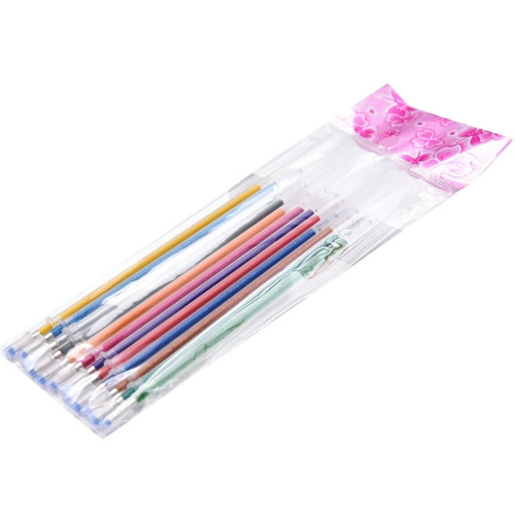 SUSHANG Color Refills Random Color Premium Glitter Gel Pen 0. 8Mm Medium Point Glitter Markers Colorful Smooth Writing Pen for Crafting Doodling Drawing and Adult Coloring Book 10Ml