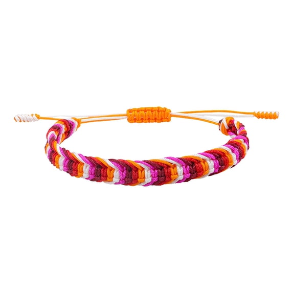 SUSHANG Colorful Braided Bracelet Thread Simple Small Fresh Bracelet Adjustable Couple Bracelet Friendship Bracelet
