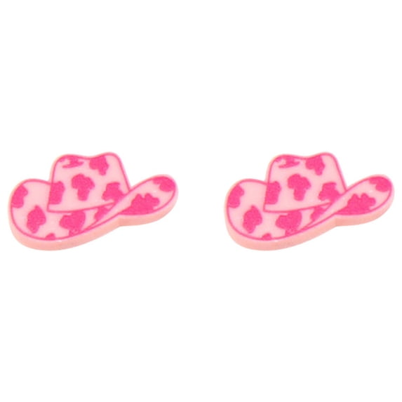 SUSHANG Cowboy Hat Earrings Kathaya Cowboy Boot Earrings for Women Western Stud Earrings Texas Boots Cow Print Cowboy Hat Earring