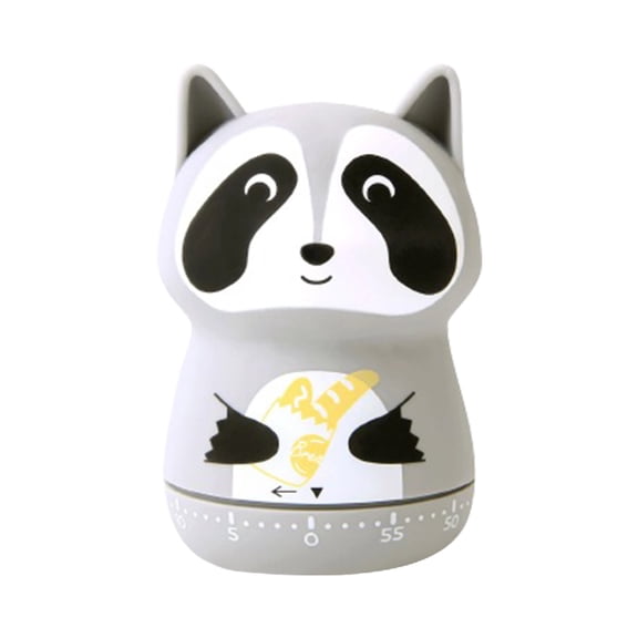 SUSHANG Cute Animal Kitchen Timer - 4 Styles Mini Mechanical Timer 60-Minute Countdown Alarm Clock for Cooking, Baking, Study - Fun Time Management Tool for Children