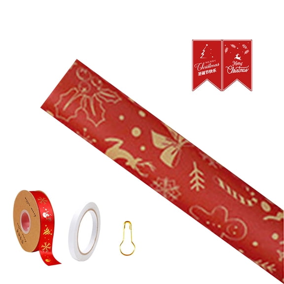 SUSHANG DIY Christmas Gift Box Craft Kit with Ribbon & Greeting Cards | Create Your Own 3D Festive Box Decorations, Includes European-Style Floral and Bow Designs