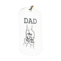 SUSHANG Dad Keychain, Dad Birthday Gift, Keychain Gifts for Dad Personalized Gift For Father's Day Customized Keychain For Dad Papa Keyring For Daddy Husband Gifts Men Key Pendant Decor