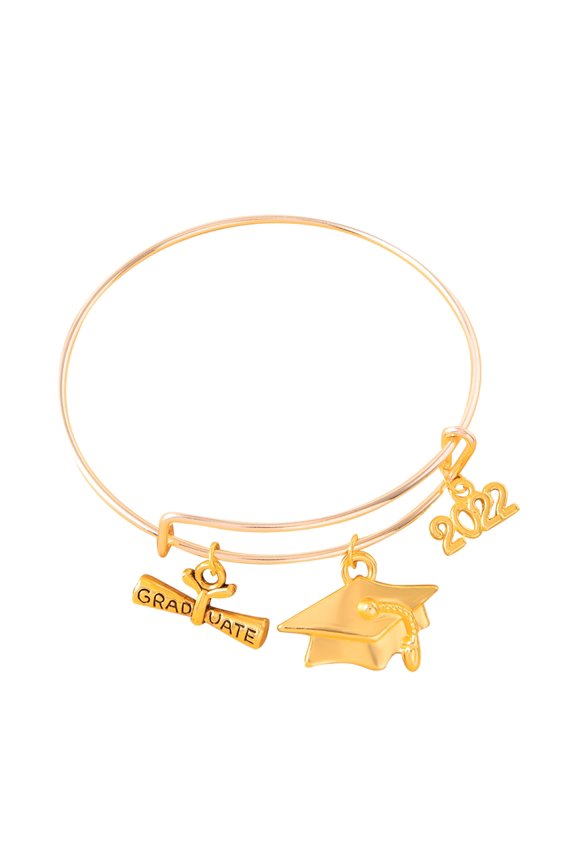 Graduation Ph.D. Bracelet Class of 2022 Graduation Gifts Inspirational Bangle with 2022 Graduation Bracelet Adjustable Bracelet College Graduation Friendship Gifts for Her Him