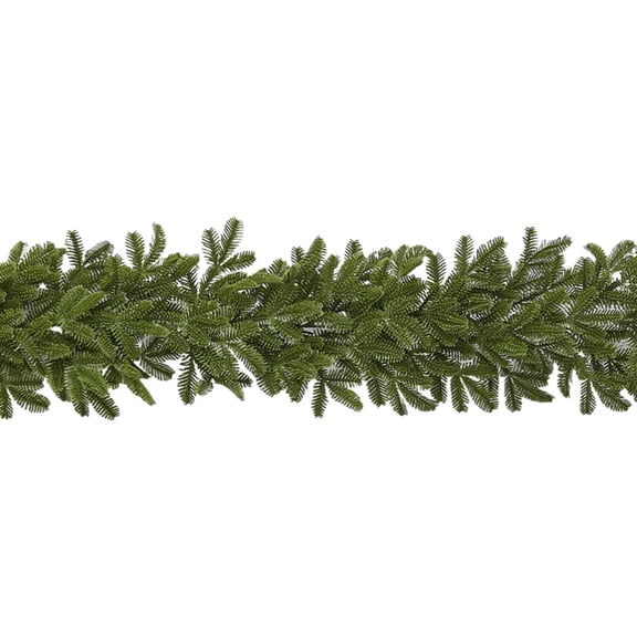 SUSHANG Green Festive Christmas Vine, Reusable & Flexible Versatile Garland for Wreath Embellishment, Door Hanging, Stair Handrail and Hotel Mall Showcase Scene Decoration