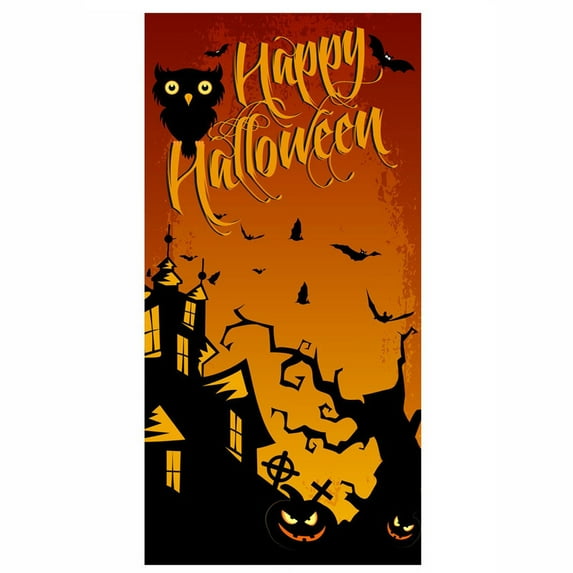 SUSHANG Halloween Pumpkin Doorplate Pumpkin Wood Hanging Ornament Halloween Sign for Door Wooden Door Sign Wooden Halloween Door Sign Wood Pumpkin Wall Sign Gnomes