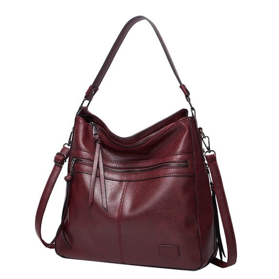 SUSHANG Handbags for Women Large Designer Ladies Bag Bucket Purse Leather Tote Bag for Women