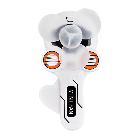 SUSHANG Handheld Fan Portable Hand Fan Plastic Cute Cartoon Mini Handheld Fan Mini Manual Fan Portable Pocket Hand Fan for Room Exercise Travel