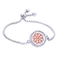 thumbnail image 1 of SUSHANG Hollow Out Aromatherapy Bracelet Diamond-Studded Titanium Steel Hollow Aromatherapy Oil Bracelet Perfume Bracelet, 1 of 1