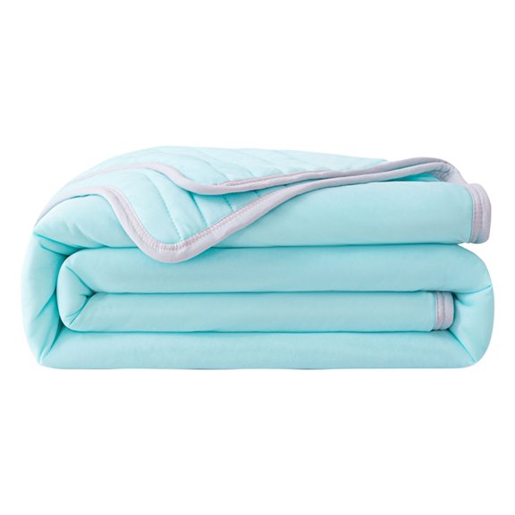 SUSHANG Ice Cooling Blanket for Summer - Innovative Lightweight Breathable Quilt with Double-Layer Chill Tech - Soft Relieve Stress Calming Cover for Hot Sleepers, Bed & Sofa