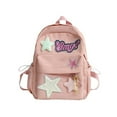 thumbnail image 1 of SUSHANG Kawaii Backpack Star Print Cloth Casual Bag Women Rucksack Preppy Laptop Book Bag Back to College Supplie One Size, 1 of 3