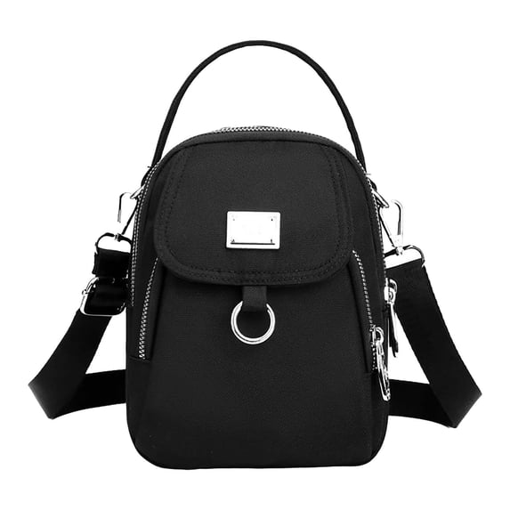 SUSHANG Ladies Canvas Bag New Atmosphere Mom Bag Crossbody Cloth Multi Compartment Shoulder Bag
