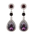 thumbnail image 1 of SUSHANG Ladies Drop Earrings Drop Earrings Fashion Earrings Ladies Crystal Red Alloy Crystal Ladies Earrings, 1 of 1