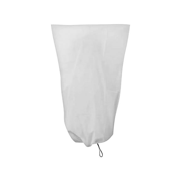 SUSHANG Large Plant Frost Blankets with Zipper and Drawstring Breathable Non-Woven Fabric for Trees Shrubs and Plants Against Frost Snow Wind Animals Birds Excess Sun and Easy to Install Ideal for