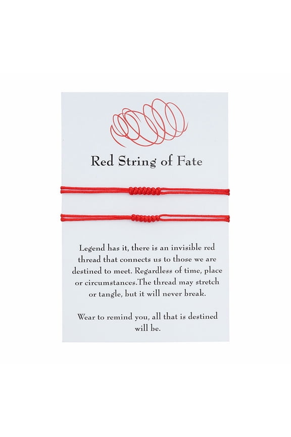 Lucky Red Rope Bracelet Red Rope Bracelet Personalized Creative Dragon Knot Hand Braided Card Bracelet Jewelry
