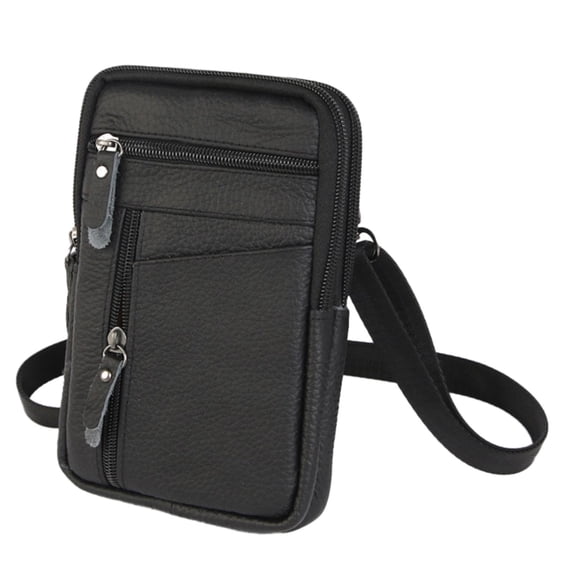 SUSHANG Men's Fashion Phone Pouch Hand Bag Shoulder Crossbody Waist Belt Pack Fanny Travel Hanging Purse