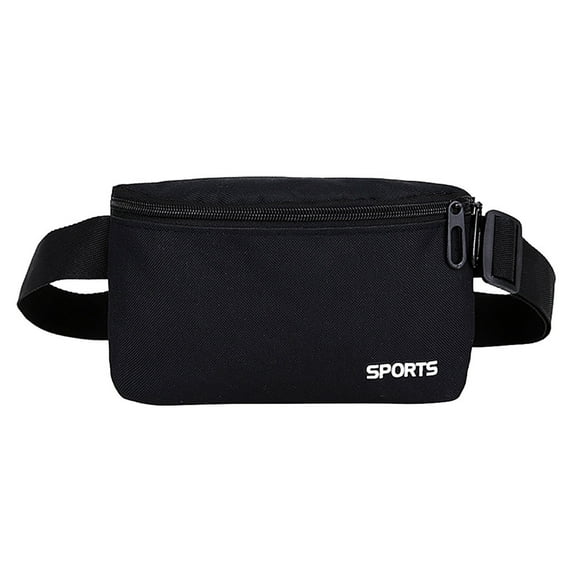 SUSHANG Mini Belt Bag with Adjustable Strap Unisex Crossbody Fanny Pack Men's and Women's Leisure Fashion Canvas Sport Fitness Waist Packs for Outdoor Workout Running Hiking Traveling