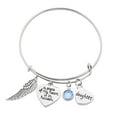 thumbnail image 1 of SUSHANG Mother'S Day Gift Bracelet Piece Mom Angel of Heart A Bracelet Lettering My Wing Bracelet Family Dad Bracelets, 1 of 9