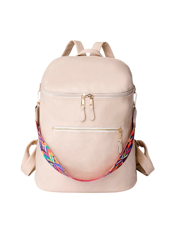 PU Leather Capacity Convertible Backpack Women Bag Women Backpack Fashion Casual Large Capacity Bag