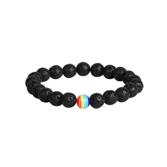 SUSHANG Rainbow Beaded Bracelet Color Natural Stone Bracelets Bracelet Unisex Rhinestone Bracelet Yoga Bracelet Bracelet Color Beaded Bracelet Star Natural Stone Bracelet