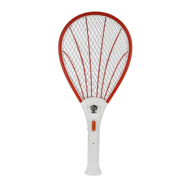 SUSHANG Rechargeable LED Electric Fly Mosquito Swatter Bug Zapper Racket Insect for Indoor and Outdoor Home Office Camping Patio