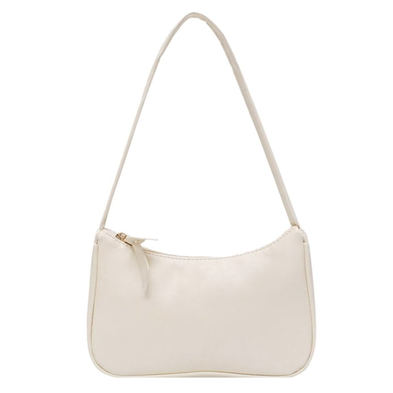 SUSHANG Retro Women Solid Color Zipper Phone Bag Hand Bag Shoulder Bag Armpit Bag Women Shoulder Bag Weave Cute Tote Bag