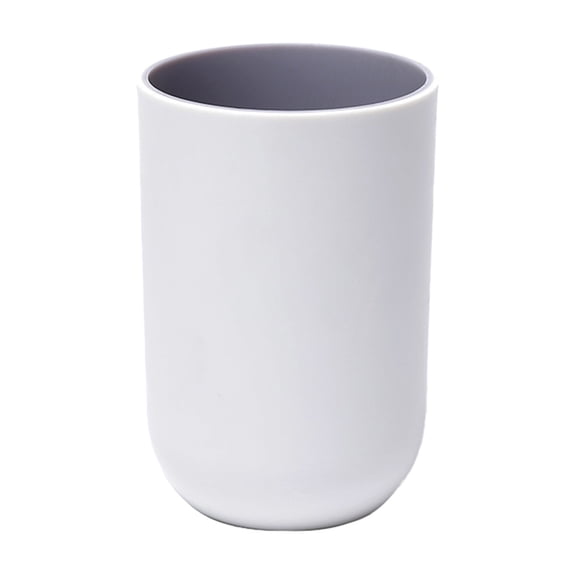 SUSHANG Reusable Plastic Drinking Cup for Adults and Kids Toothbrush Cups for Bathroom and 10oz Capacity Stackable Design Perfect for Travel Camping Gargle Breakfast or Cold and Hot Drinks Versatil
