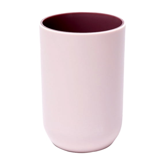 SUSHANG Reusable Plastic Drinking Cup for Adults and Kids Toothbrush Cups for Bathroom and 10oz Capacity Stackable Design Perfect for Travel Camping Gargle Breakfast or Cold and Hot Drinks Versatil
