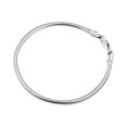 thumbnail image 1 of SUSHANG Round Snake Bone Bracelet 3Mm Bracelet Design Adjustable Sterling Silver Simple Round Bone Bracelet for Boys and Girls, 1 of 5