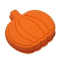 thumbnail image 1 of SUSHANG Silicone Pumpkin Shaped Cake Pan for Thanksgiving and Halloween Baking Food-Grade Nonstick Tray Perfect for Fall Desserts Cupcakes Candy Soap Making Heat for Hot Cocoa Bread Jelly and More, 1 of 4