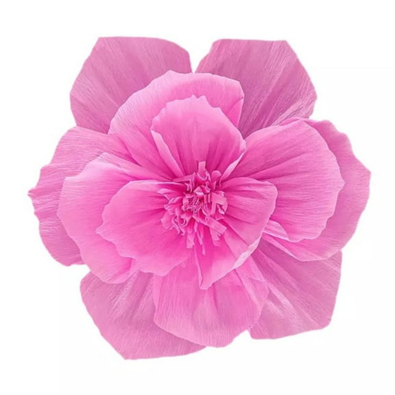 SUSHANG Simulated Bouquet 3 Pcs Set of Premium 3D Crepe Paper Flowers Lifelike Realistic Floral Decorations for Weddings Birthdays and Home Easy Diy Craft for Party
