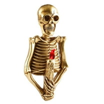 SUSHANG Skull Lamp Skeleton Flame Wall-Mounted Night Lights 3D Wall-Mounted Terror Lamp for Boys/Girls/Women/Men Decorations Room